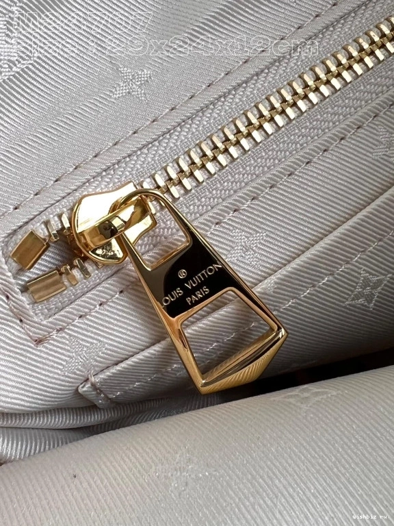 WIS CARRYALL LOUIS PM-29*24*12cm VUITTON 1114